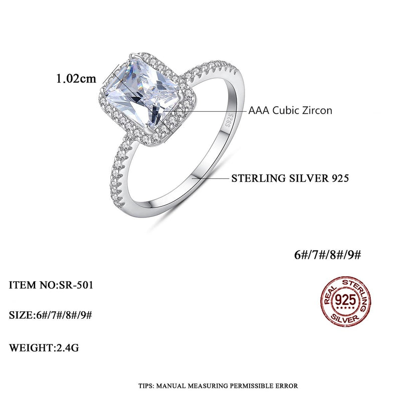 Ava 925 Silver Ring