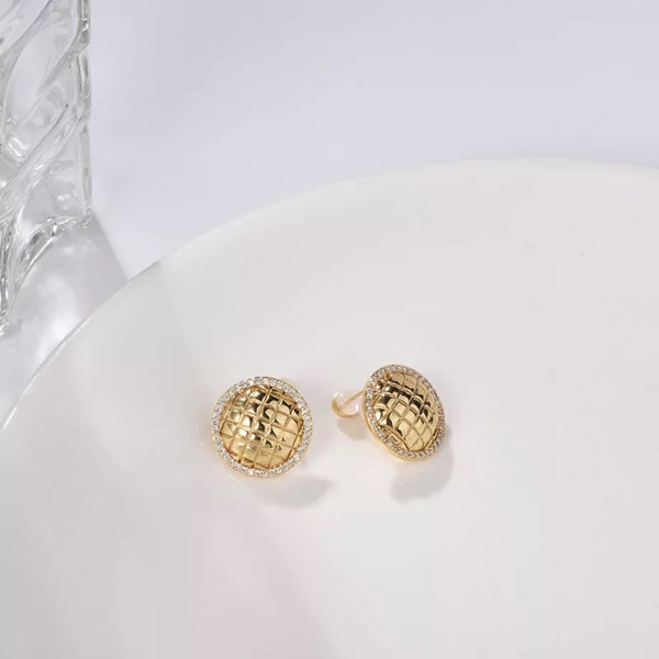 Pineapple gold Earrings
