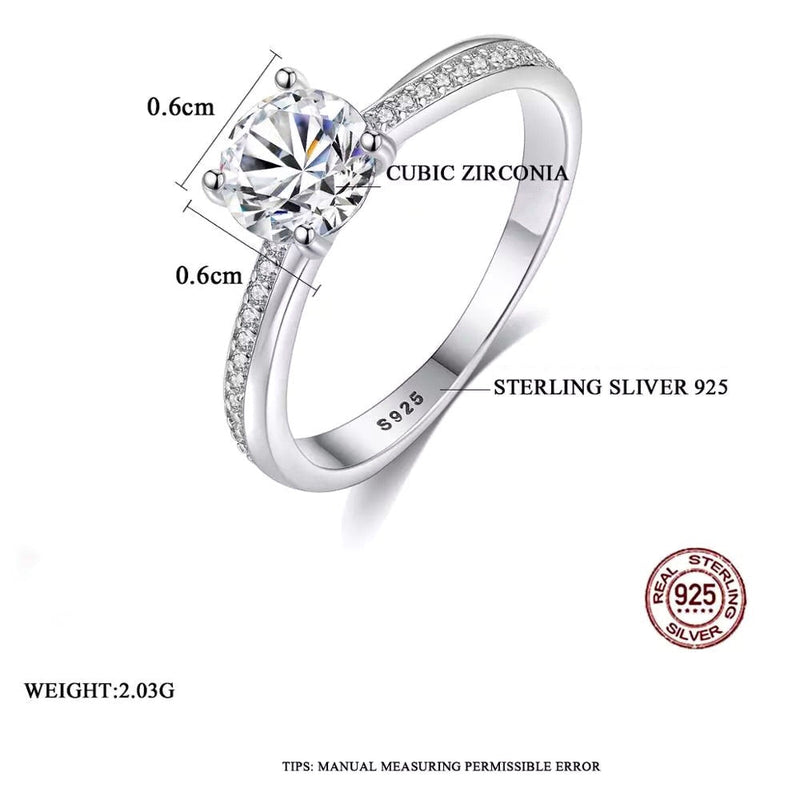 Gianna 925 Silver Ring