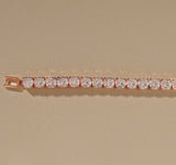 Rosette Tennis Bracelet made from Austrian crystals