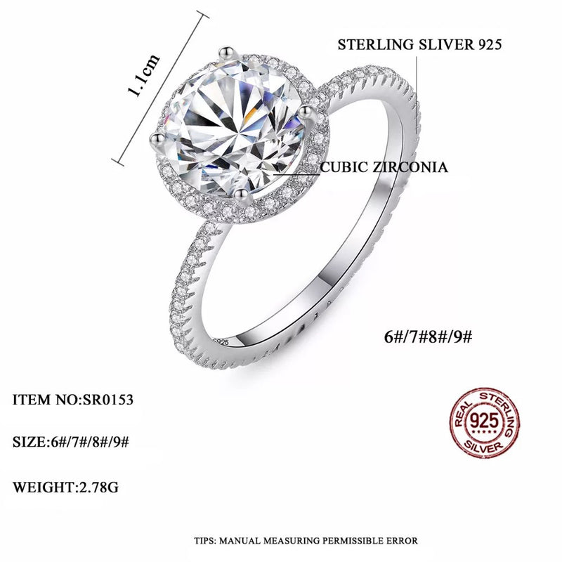 Swivel 925 Silver Ring